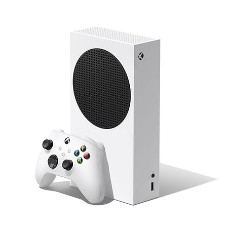 Xbox Series S Fortnite- og Rocket League-pakke - Inkluderer trådløs Xbox-kontroller - Inkluderer Fortnite- og Rocket League-nedlastinger - 10 GB RAM 512 GB SSD - Opptil 120 bilder i sekundet - Opplev høy kvalitet