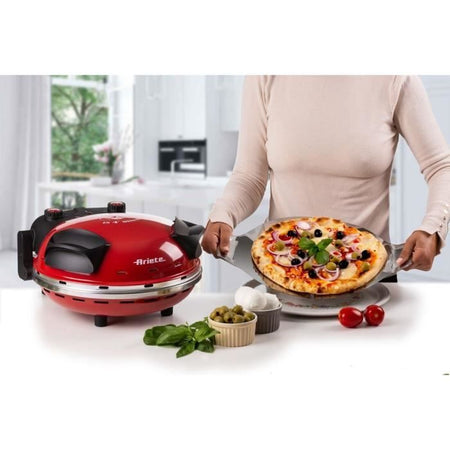 Ariete Elektrisk Pizzaovn - 1200W - Diameter 33 cm - Maks temperatur 400°C